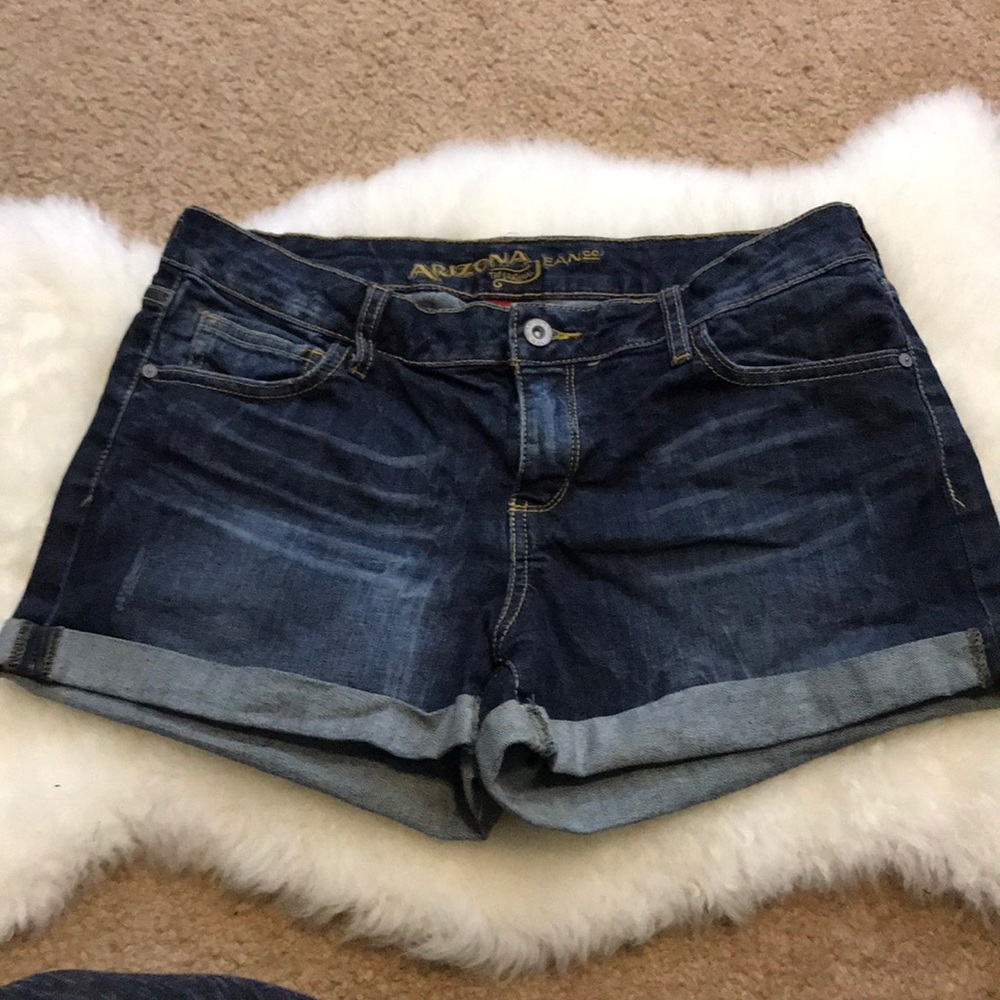 TRENDY Low Rise Denim Jeans Shorts 11